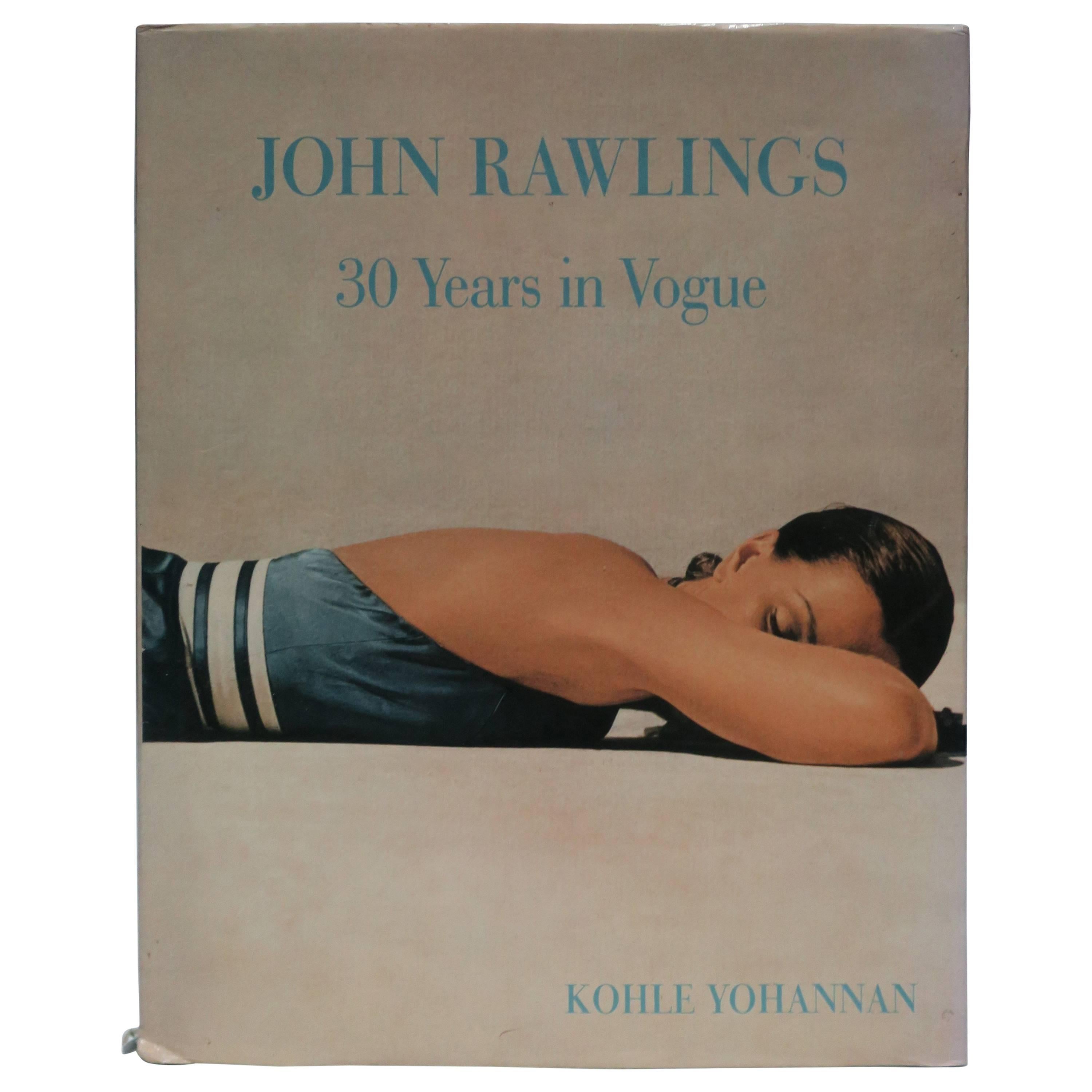 Coffee Table Book, John Rawlings 30 Years in Vogue, Italy, 2001