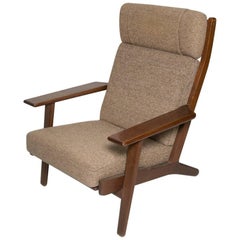 Vintage Hans Wegner GE290 Lounge Chair for GETAMA