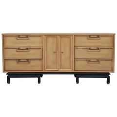 Large Bleached Mahogany Dresser by American of Martinsville 5