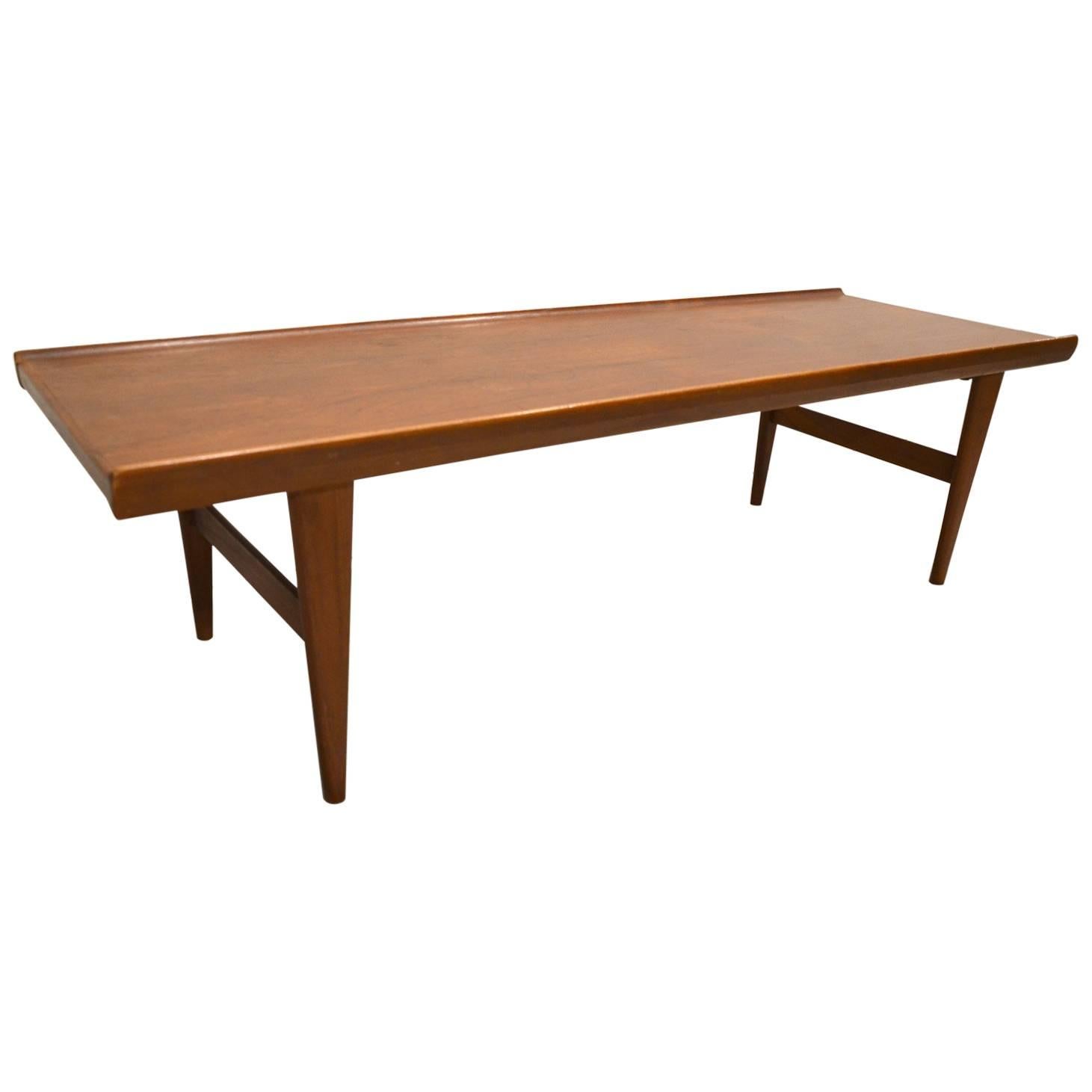 Beautiful Danish Bench in the Style of Torbjørn Afdal, circa 1960 For Sale