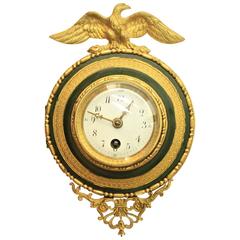 Small 19th Century Alcove Wall Clock