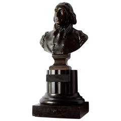 19 Century French Thomas Jefferson Bust in Bronze 2