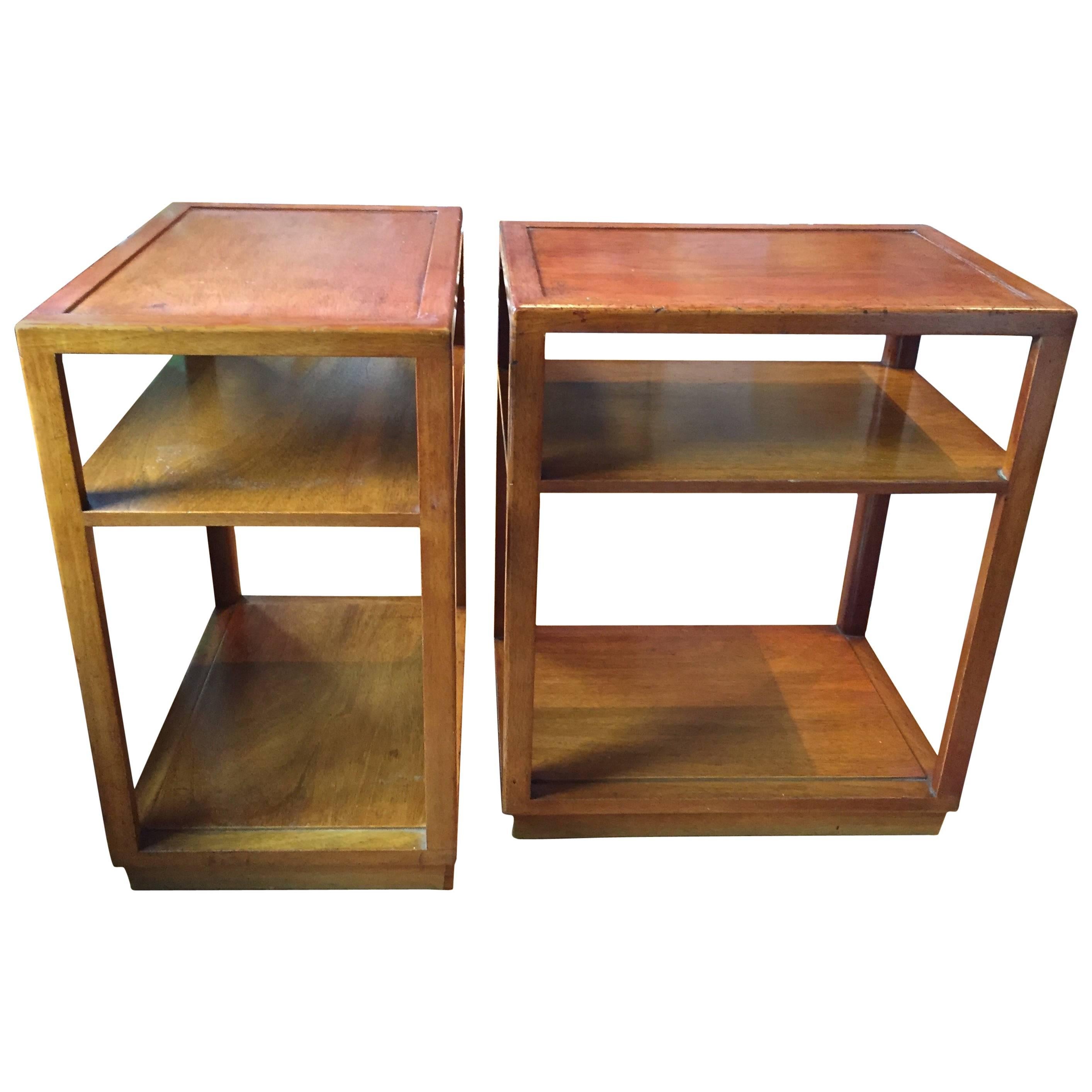 Pair of Custom Order Side Tables by Dunbar
