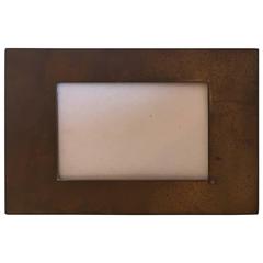 Gabriella Crespi Brass Picture Frame, Signed 12