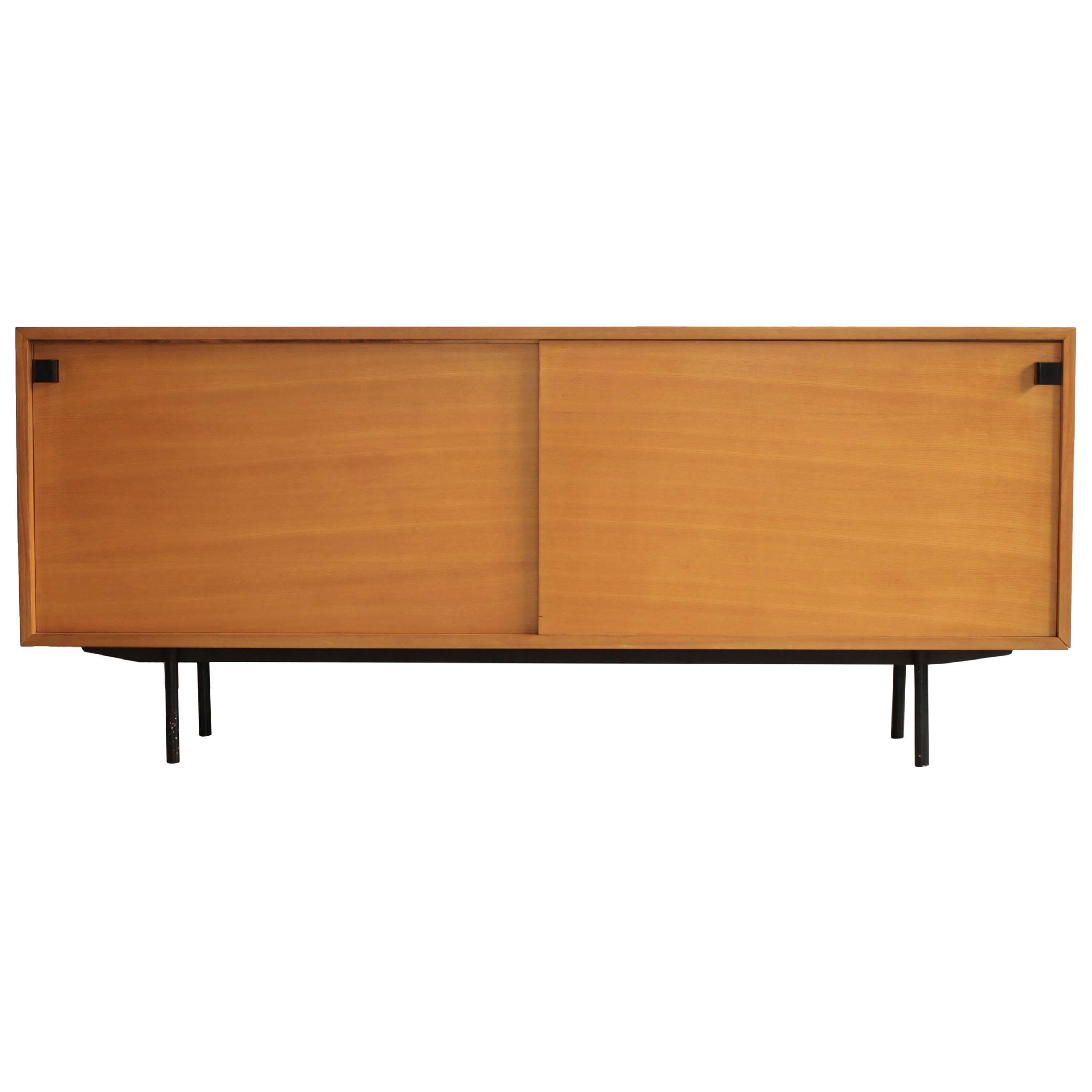 French Mid-Century Sideboard by Alain Richard For Sale