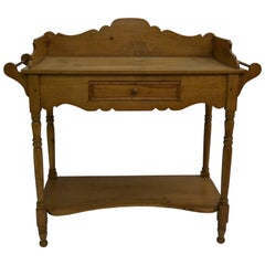 Antique English Pine Washstand