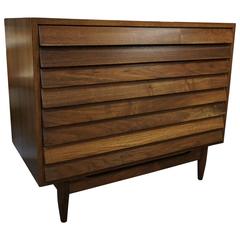 1950 American of Martinsville Walnut Dresser