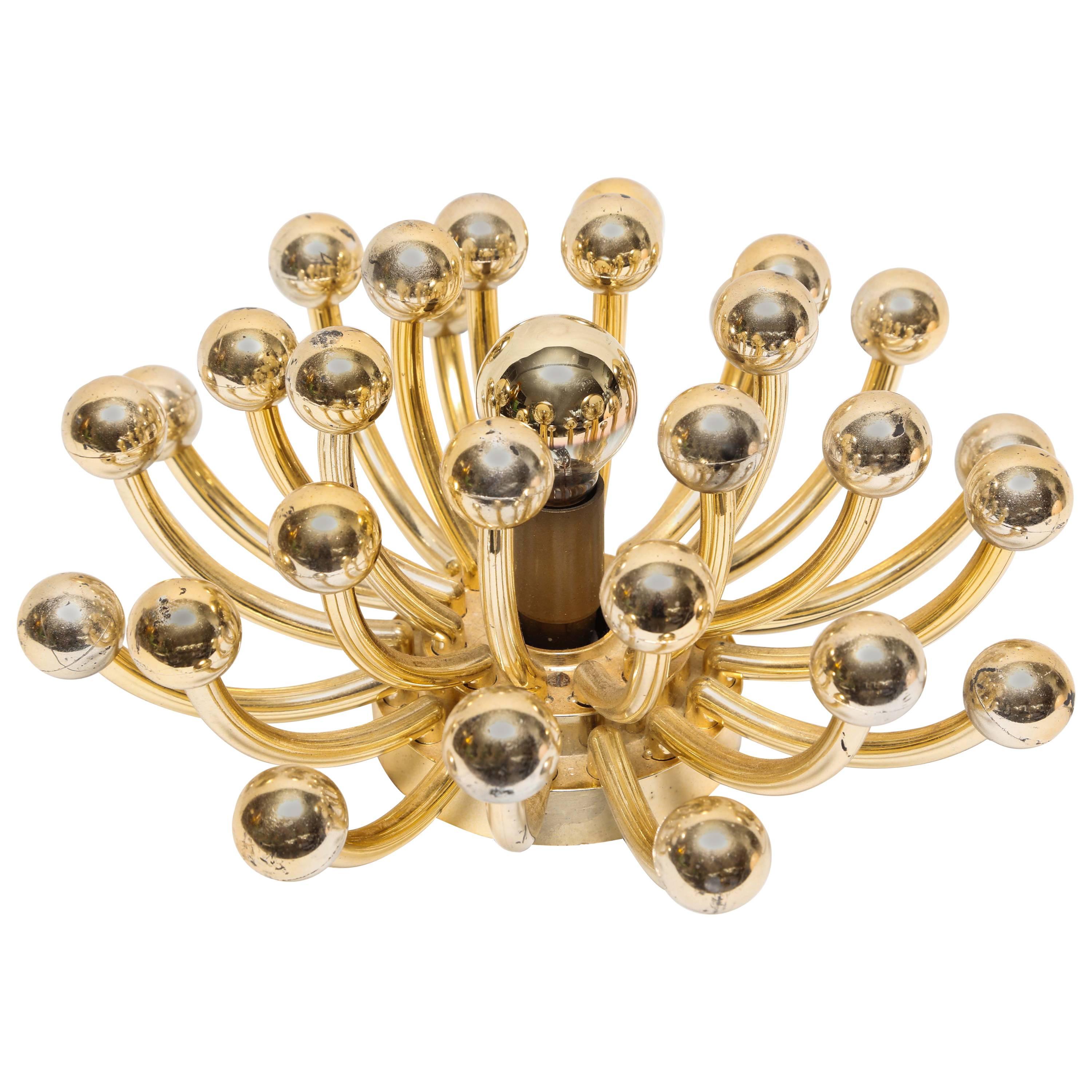 Mid-Century Modern Italian Studio Tetrarch Valenti Pistillino Wall or Table Lamp For Sale