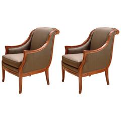Leon Jallot Pair of Armchairs 1