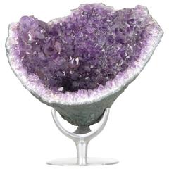 Large Amethyst Geode on Stand