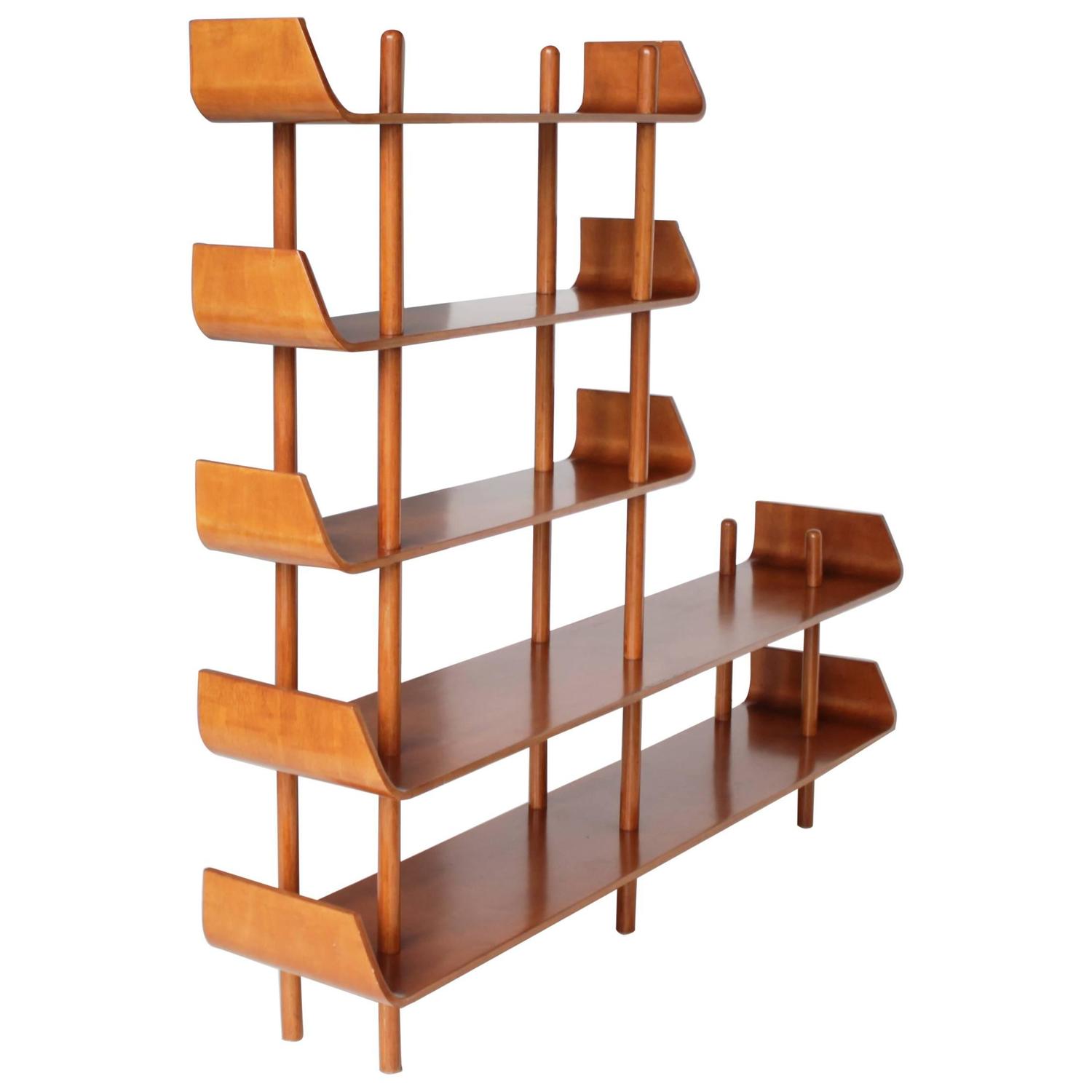 Shelving Unit Or Room Divider By Lutjens For Gouda Den Boer Holland Shelving Unit Or Room Divider By Lutjens For Gouda Den Boer Holland At 1stdibs