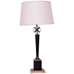 Mid-Century Period Regency Style Table Lamp Attributed to Arturo Pani 5