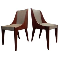 Pair of Andre Sornay Chic Chairs 5