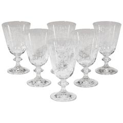 Collection of Six Wine Glasses