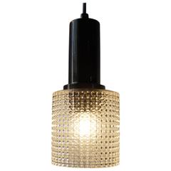 Small Mid-Century Pendant Lamp by Carl Fagerlund for Orrefors Sweden, circa 1960 9