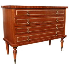 Early 20th Century Mahogany Four-Drawer Commode