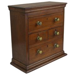 Antique Miniature Teak Chest 3