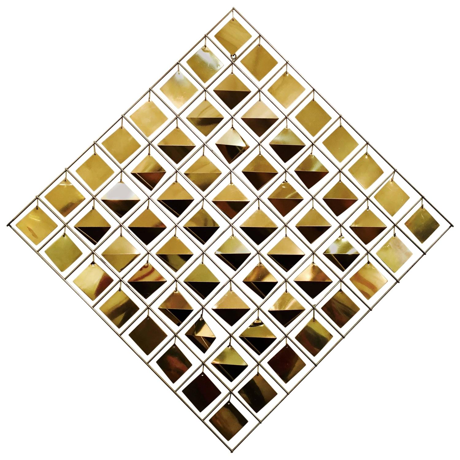 Wall Sculpture by Curtis Jere For Sale at 1stdibs