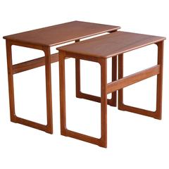 Mid-Century Danish Teak Nesting Tables