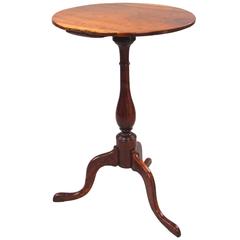 George III Yew Wood Wine Table, Rare