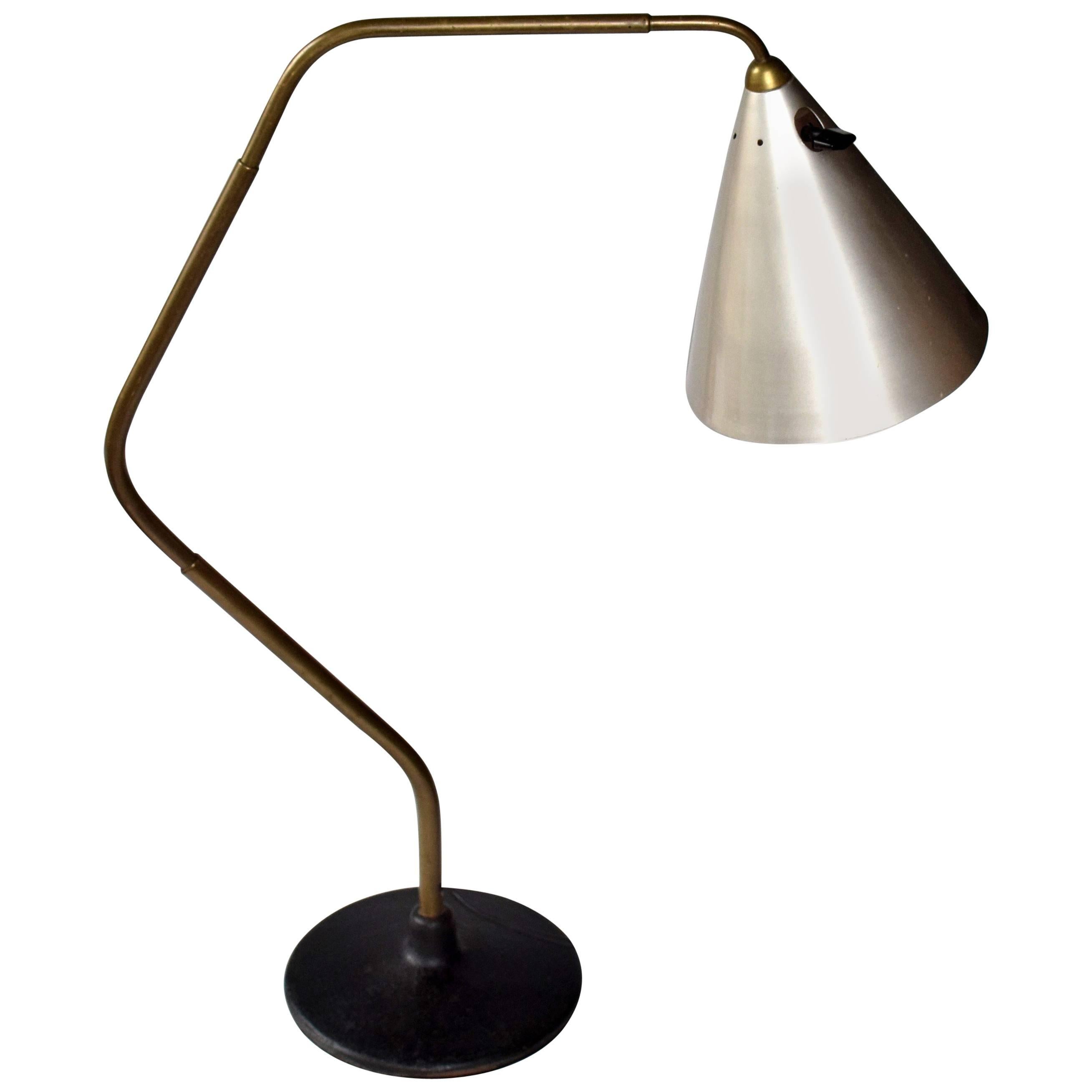 Karl Hagenauer, Large Prototype "Flamingo" Table Lamp For Sale