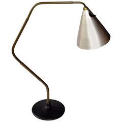 Karl Hagenauer, Large Prototype "Flamingo" Table Lamp