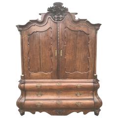18th Century, Dutch Oak Linen Press 11