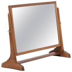 Early Gordon Russell Arts and Crafts Oak Dressing Table Mirror