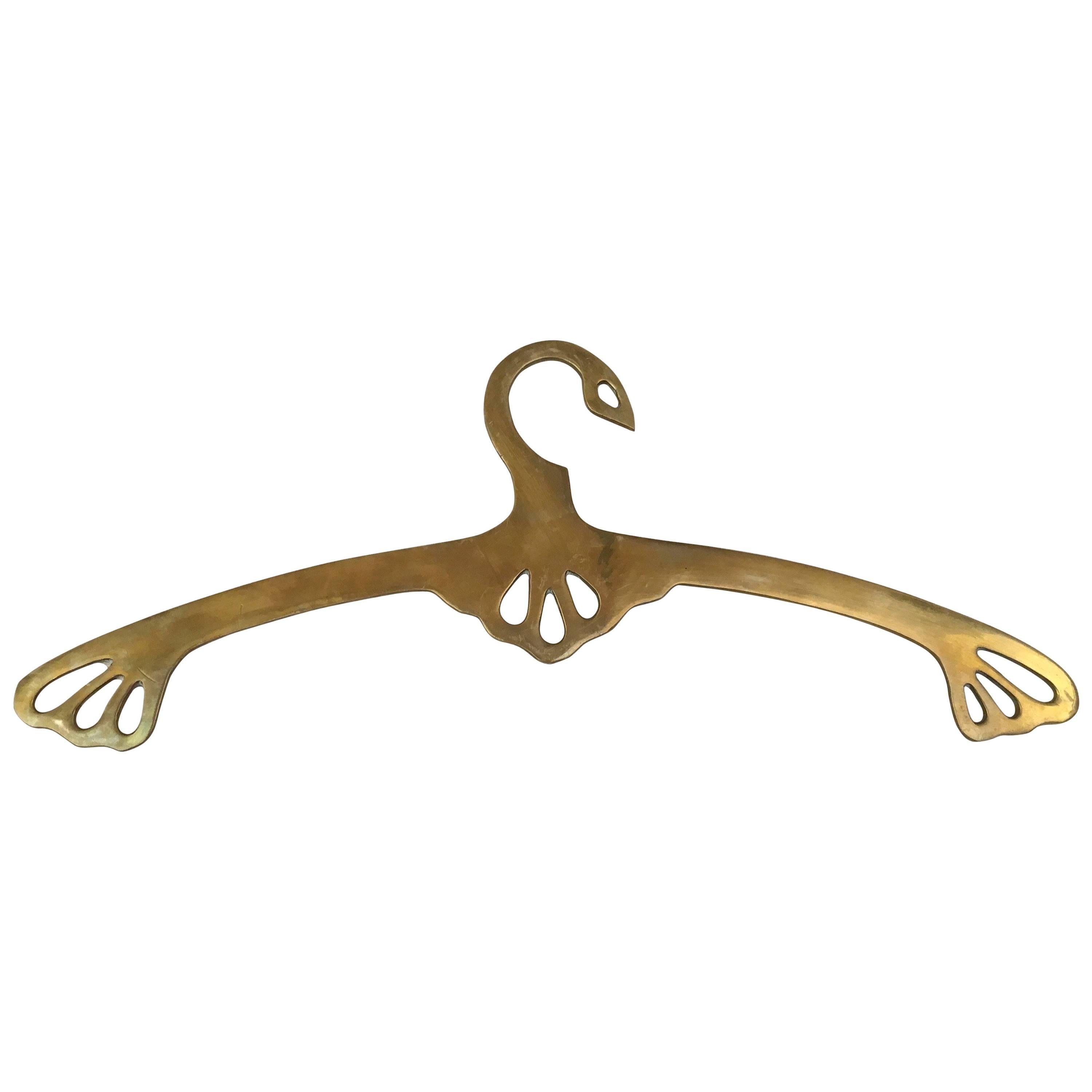 Austrian Brass Coat Hanger at 1stDibs