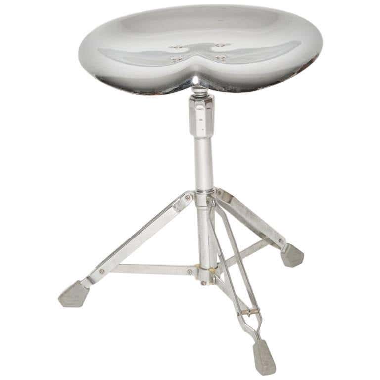 Vintage Haworth Shetland Saddle Rocker Stool For Sale at 1stDibs