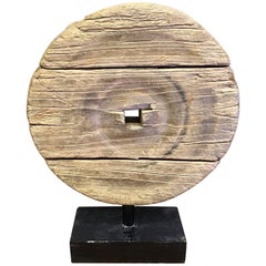 Used Chinese Wooden Cart Wheel