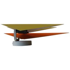 Sculptural Modernist Wall Sconce by Svend Aage Holm Sorensen, Denmark, 1950s