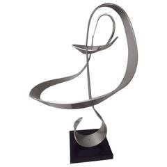 John Anderson Abstract Aluminium and Acrylic Kinetic Sculpture 2