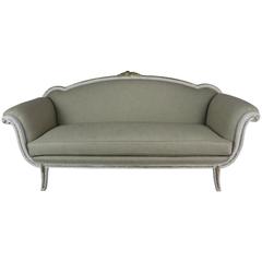 Italian Neoclassical Style Painted Sofa, circa 1930s