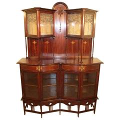 Fine Exhibition Quality 'New Art' Display Cabinet Designed by GM Ellwood 3