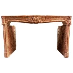 Antique French Fireplace Louis XV Region Nuits Saint George