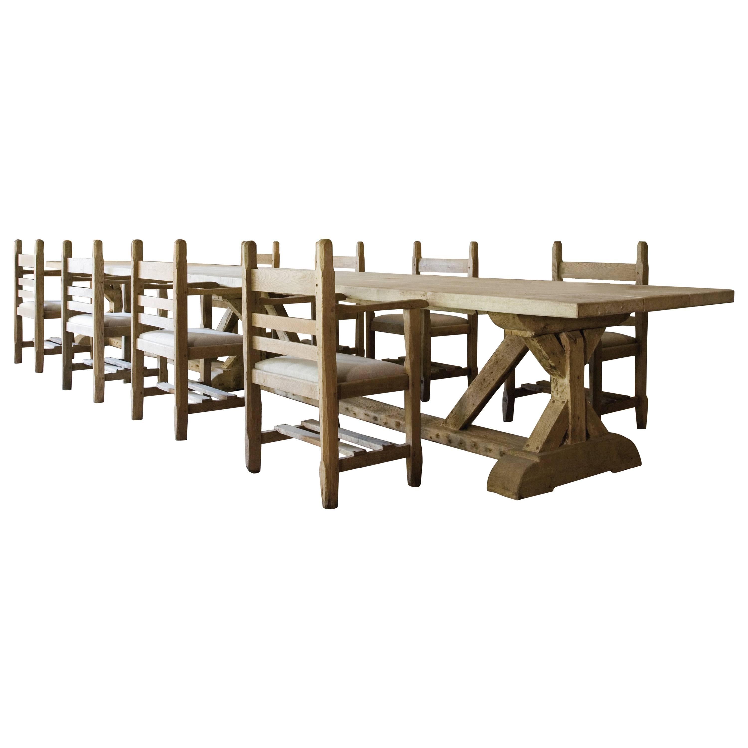 Oak Dining Table For Sale