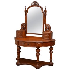 Antique Victorian Mahogany Duchess Stand or Dressing Table