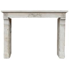 Antique Fireplace in French Sandstone