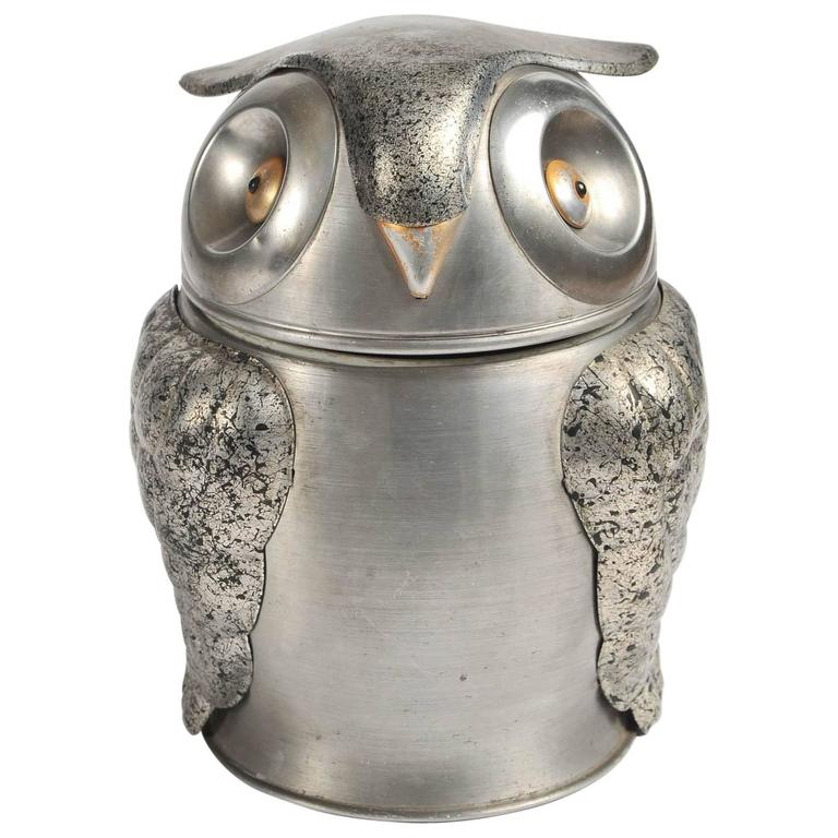 Vintage 'Owl' Ice Bucket at 1stDibs