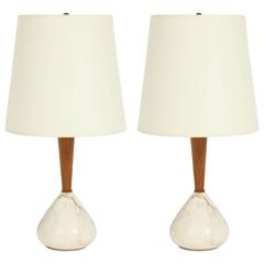 Pair of Bedside Lamps