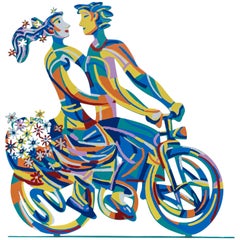 Vintage Colorful Sculpture