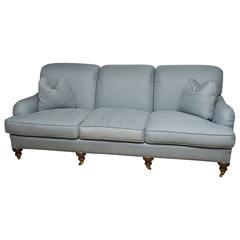 Blue English Sofa