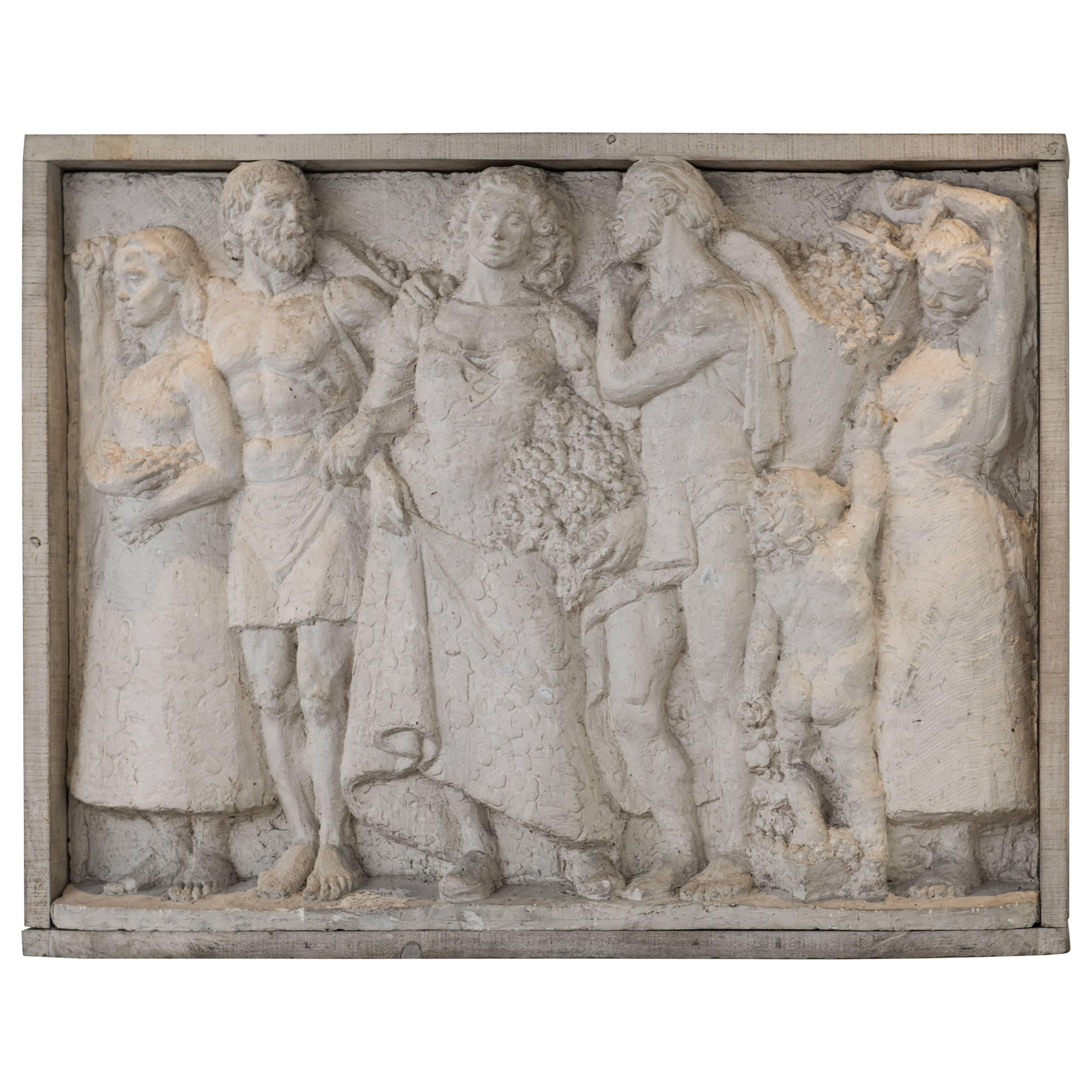Plaster Relief Wall Art For Sale
