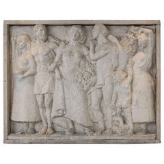 Plaster Relief Wall Art