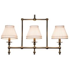 Three-Light Brass Lamp 4