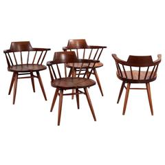 Set of Four Captain Chairs by George Nakashima 5