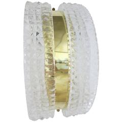 Italian Murano Crocodile Glass Sconces by Barovier e Toso 9