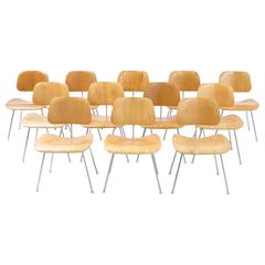 Set of 12 DCM Chairs