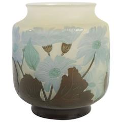 Emile Gallé Cameo Glass Vase